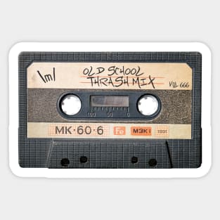 Old School Audio Sticker